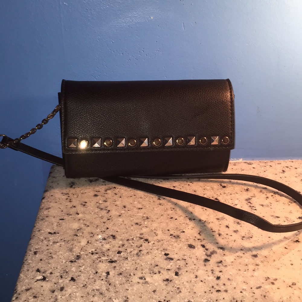 Black Studded Purse